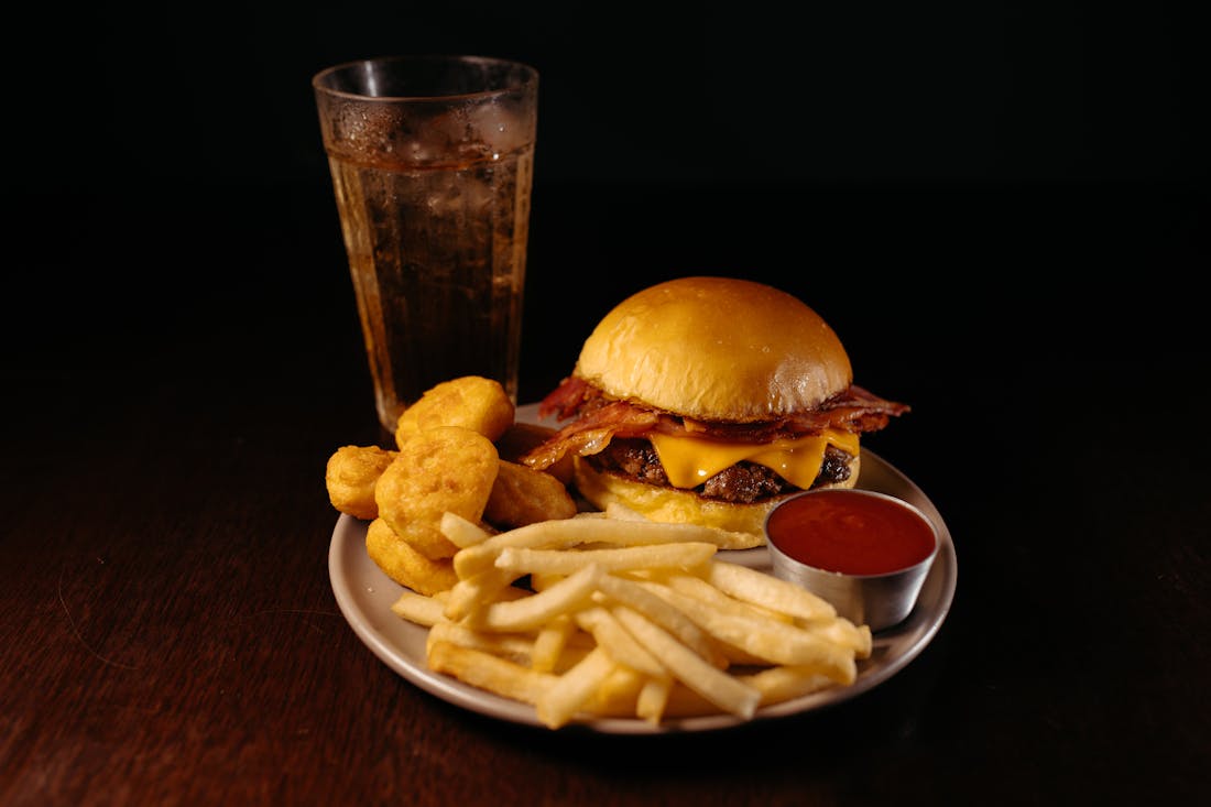 Batata Suprema com cheddar e bacon
