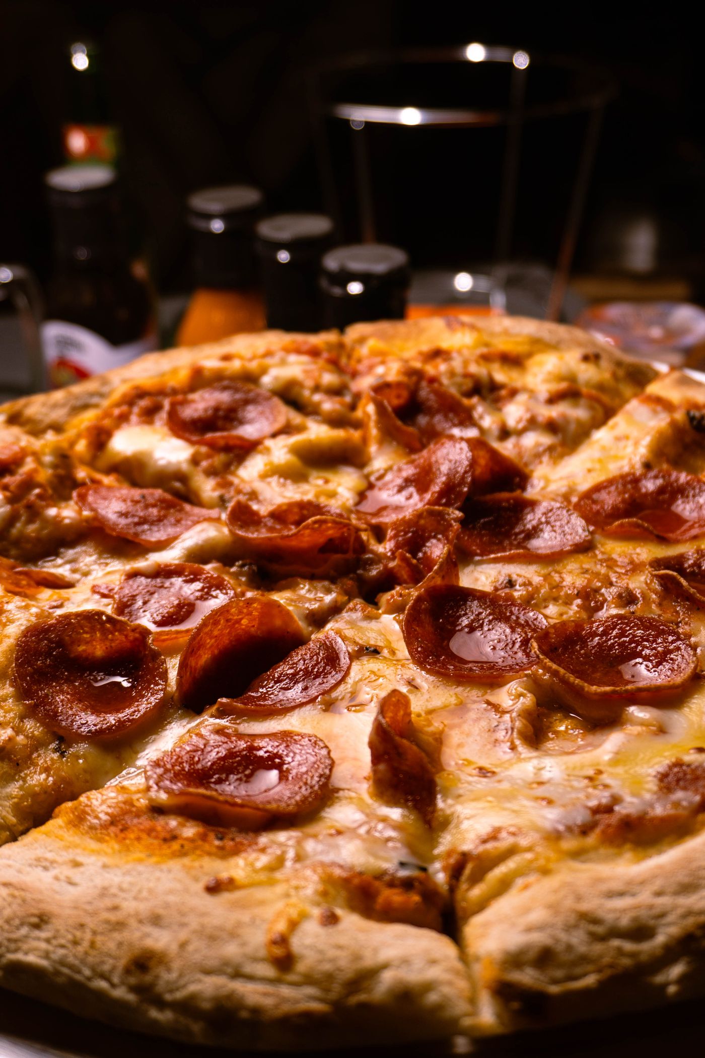 Pizza Calabresa Artesanal real