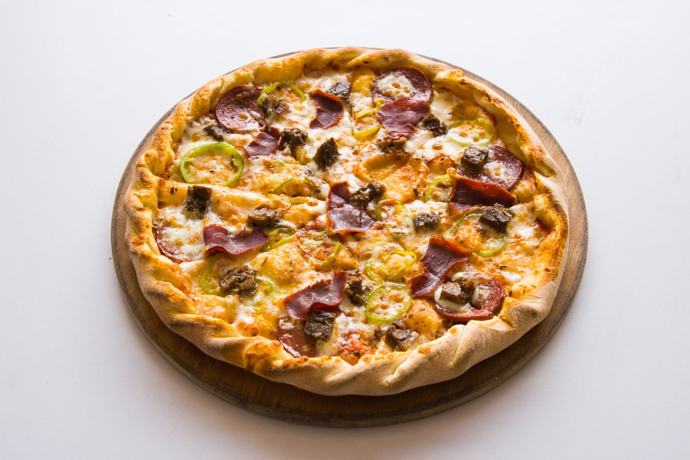 Pizza Frango Cremoso real