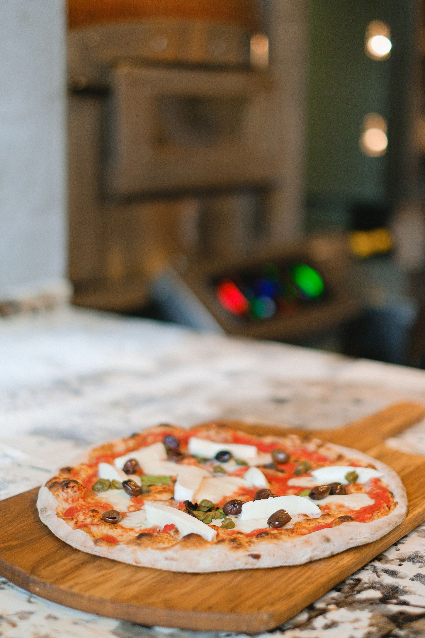 Pizza Parma & Burrata real