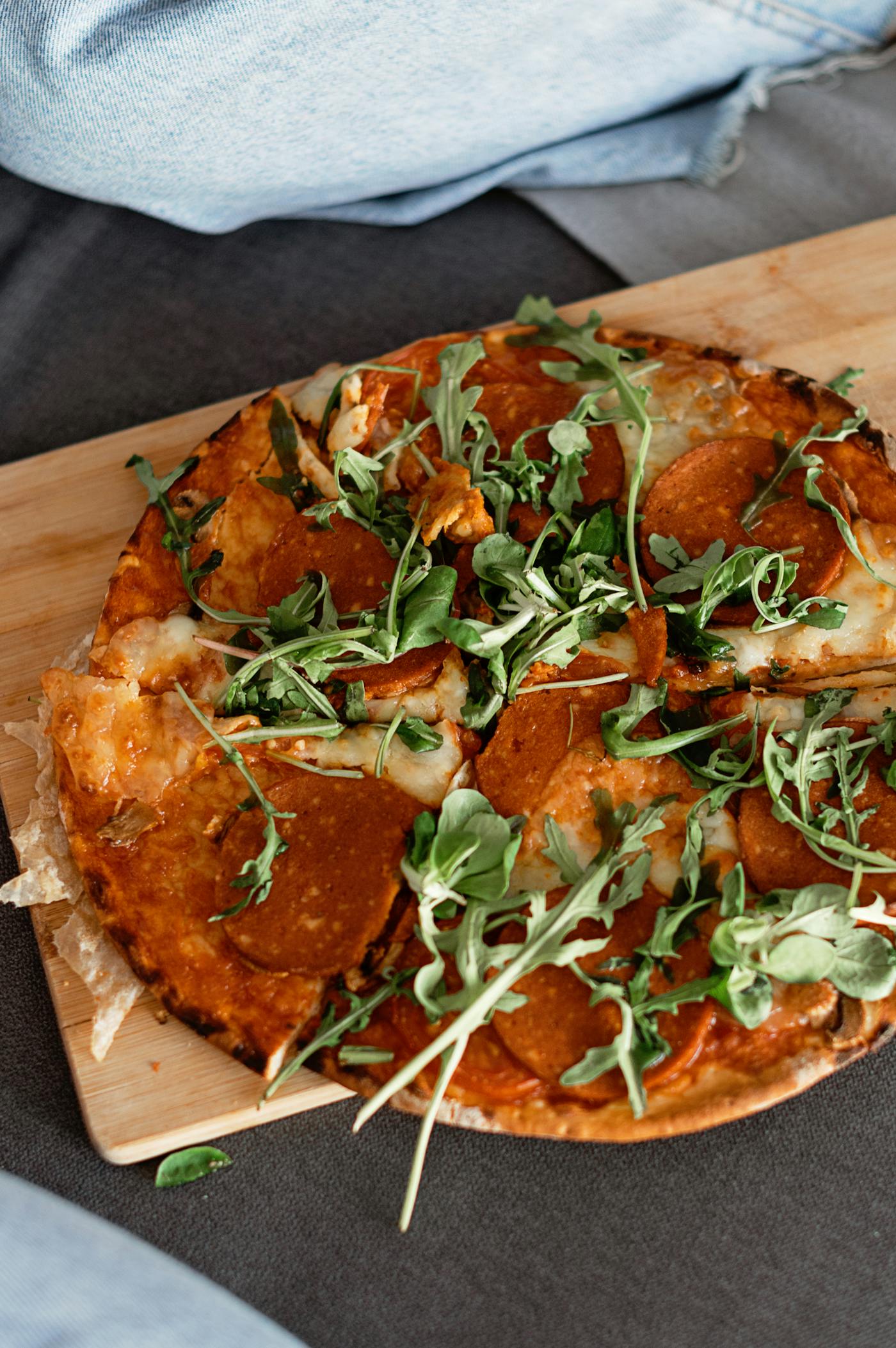 Pizza Pepperoni Fire real