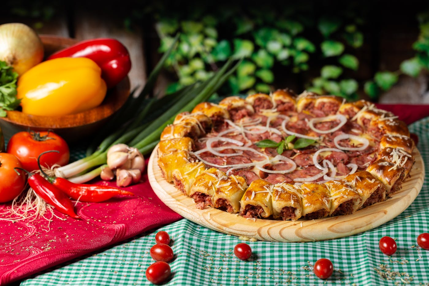 Pizza Portuguesa Clássica real